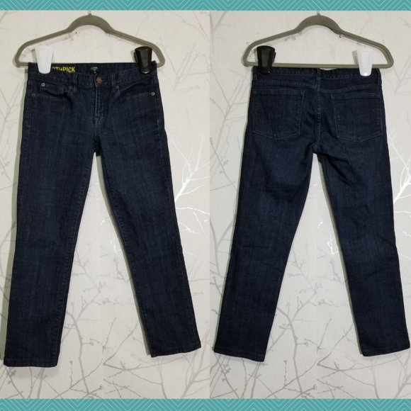 J. Crew Low Rise Toothpick Ankle Skinny Jeans - Picture 1 of 5
